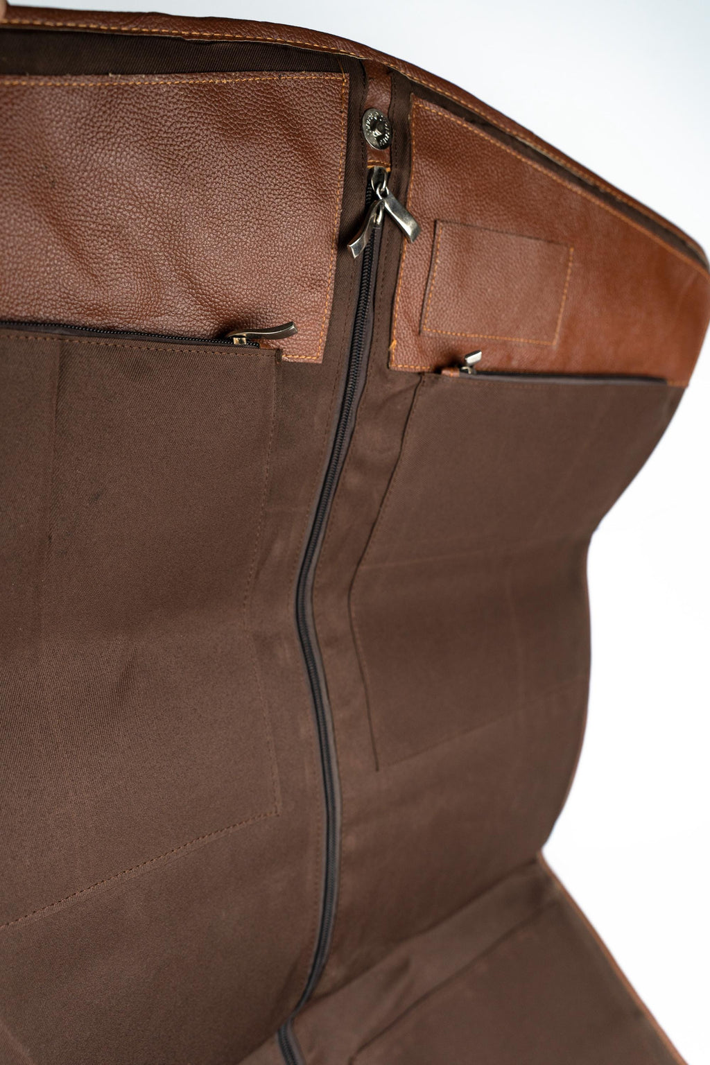 Leather Suit Carrier, Travel Garment Bag, Hanging Suit Cover, Wedding & Gift for Him,  Handmade Luggage Bag for Men, Groomsmen Gift