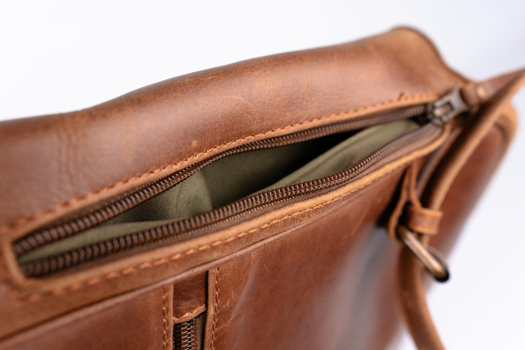 Leather Knapsack Rucksack, Slim Leather Backpack For Travel, Work, School, Shoulder Bag, Christmas Gifts For Women