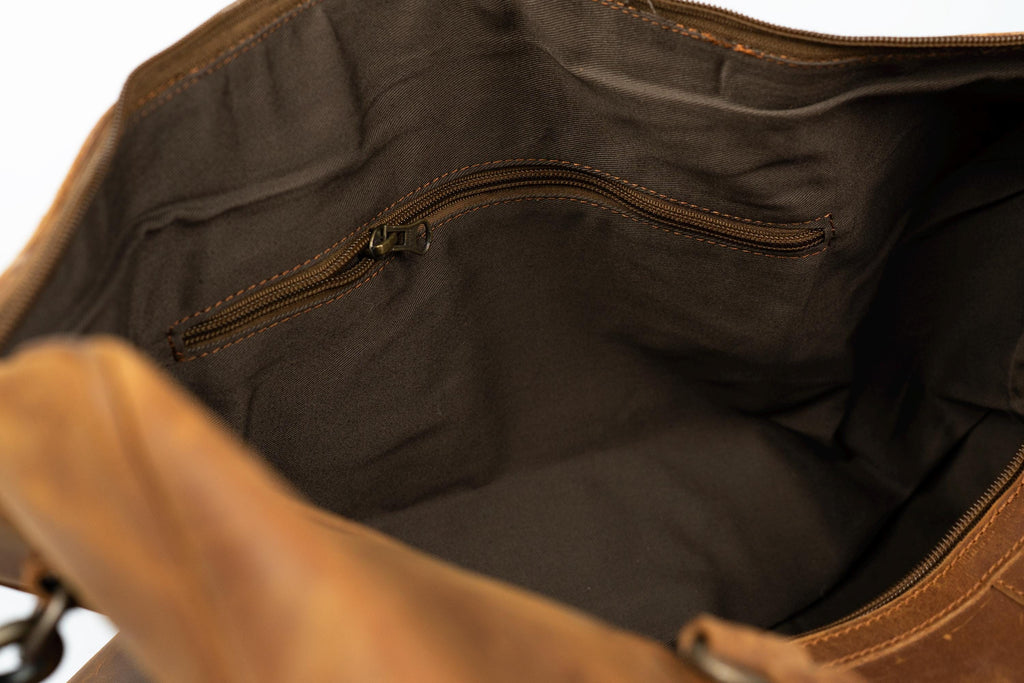 Full Grain Leather Duffle Bag, Travel Weekender, Groomsmen Gift, Leather Duffel Travel Bag