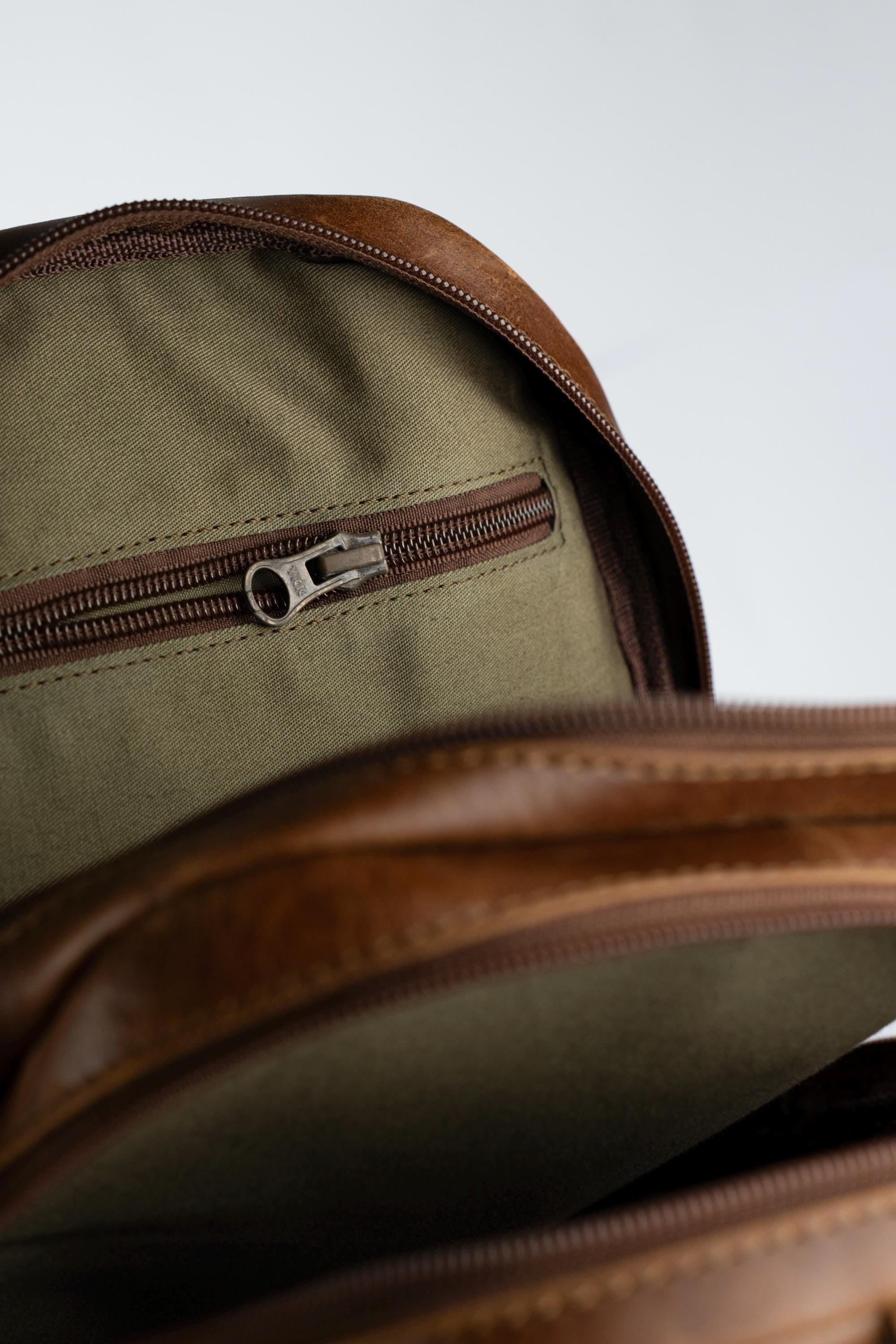 The Urban Sling, Full Grain Leather Crossbody, Sleek Utility Bag, Adjustable Shoulder Strap Sling for Travel and Daily Carry