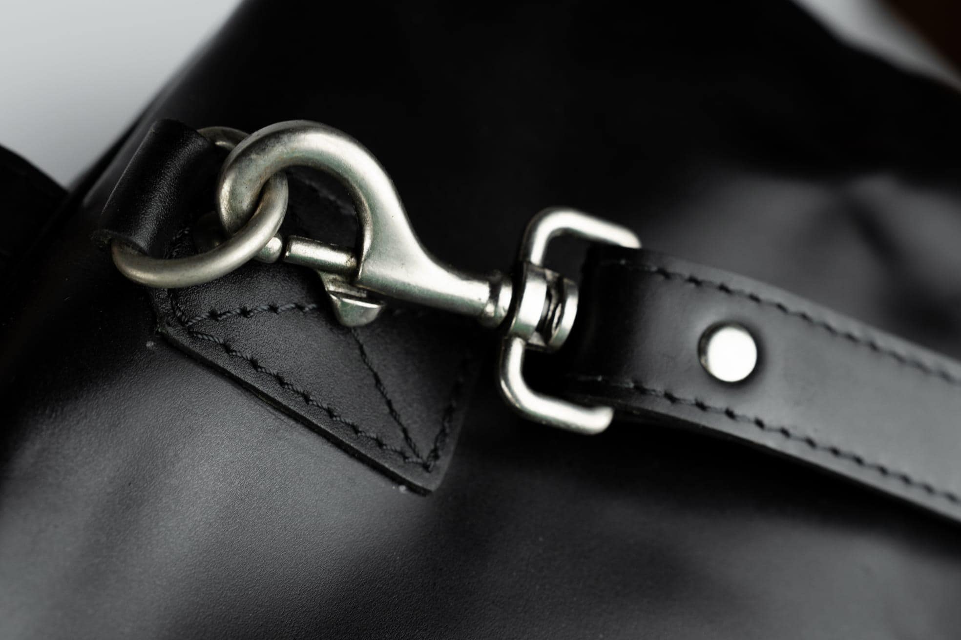 Handmade Full Grain Leather Duffle Bag Carry On Friendly Travel Weekender