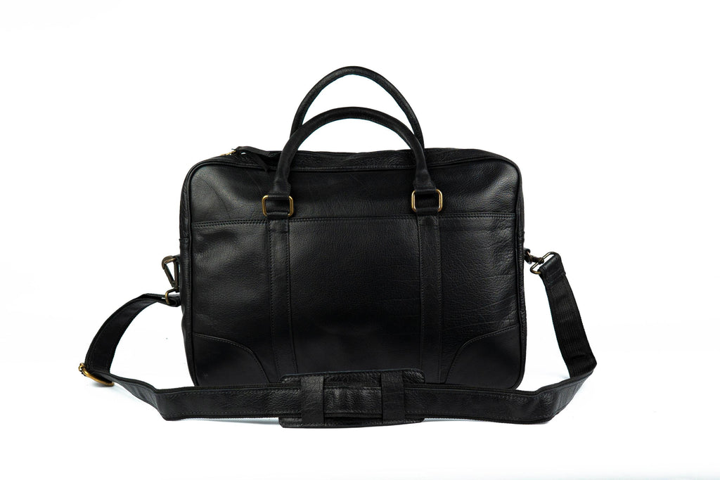 Full Grain Leather Briefcase, Messenger Bag, Leather Shoulder Bag, Laptop Bag, Top Handle Bag Fits 17 Inch Laptop Graduation Gifts For Him