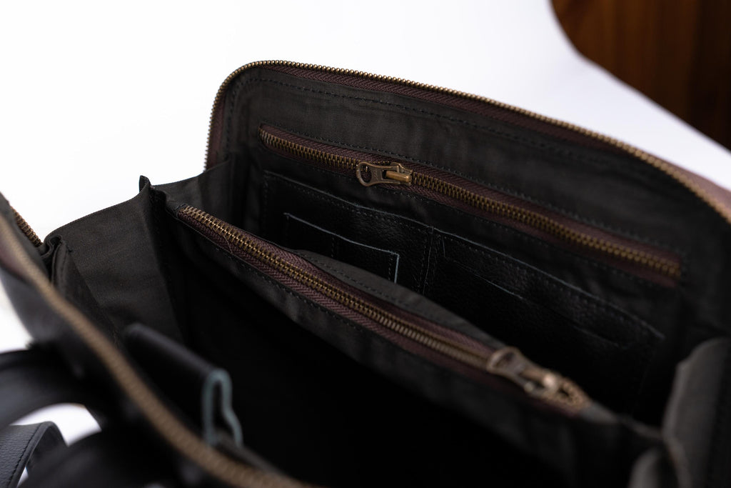 Leather Knapsack Rucksack, Slim Leather Backpack For Travel, Work, School, Shoulder Bag, Christmas Gifts For Women