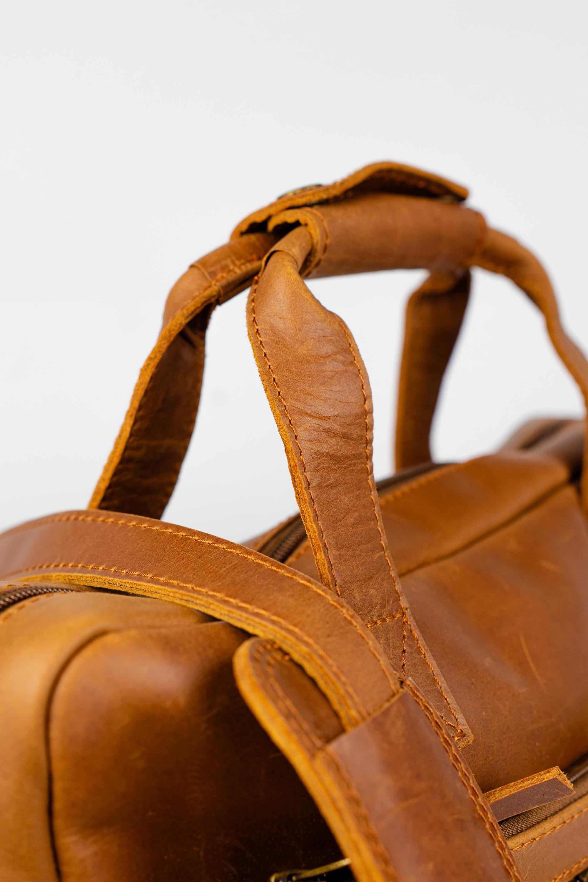 Full Grain Leather Briefcase, Messenger Bag, Leather Shoulder Bag, Laptop Bag, Top Handle Bag Fits 17 Inch Laptop Graduation Gifts For Him