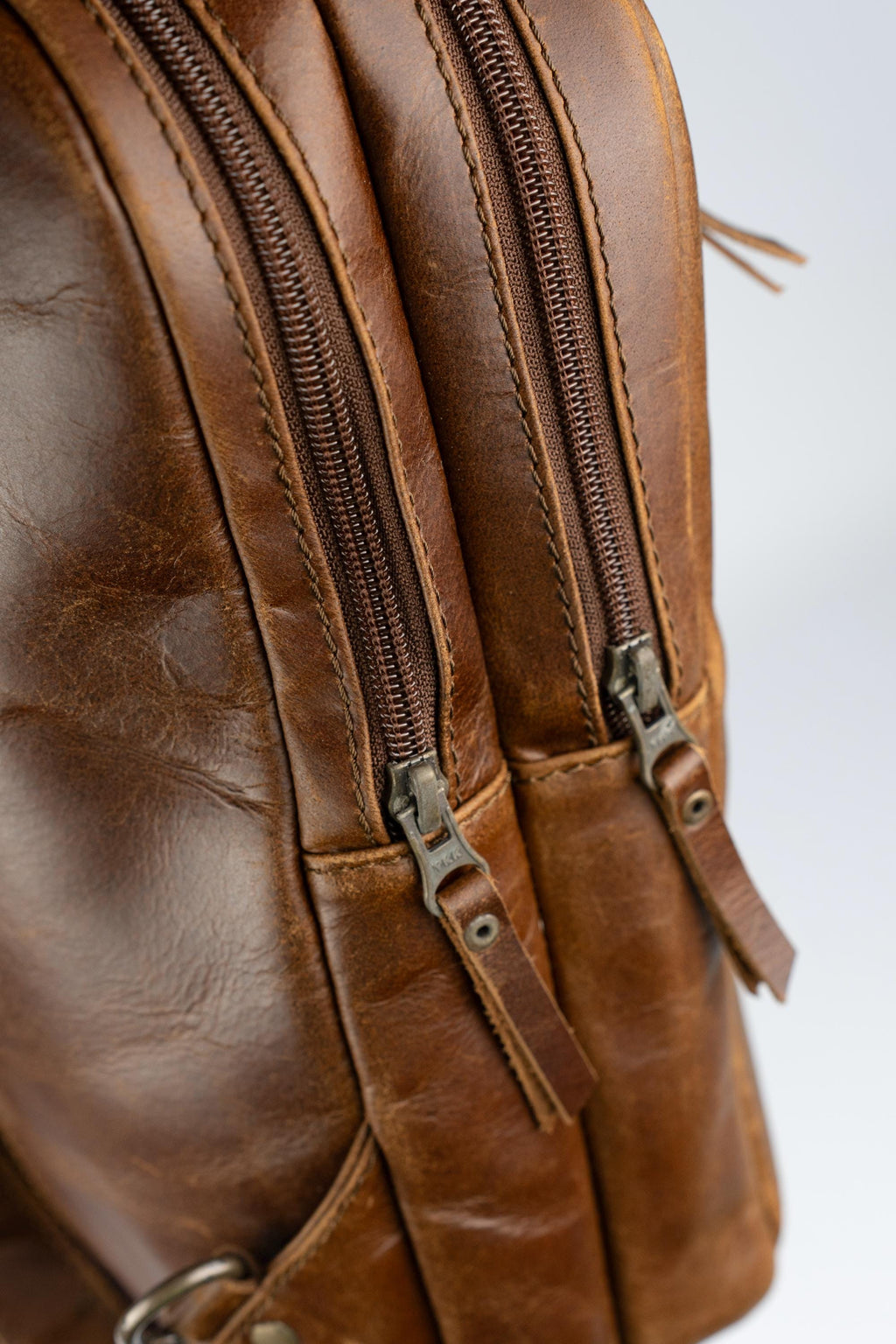 The Urban Sling, Full Grain Leather Crossbody, Sleek Utility Bag, Adjustable Shoulder Strap Sling for Travel and Daily Carry